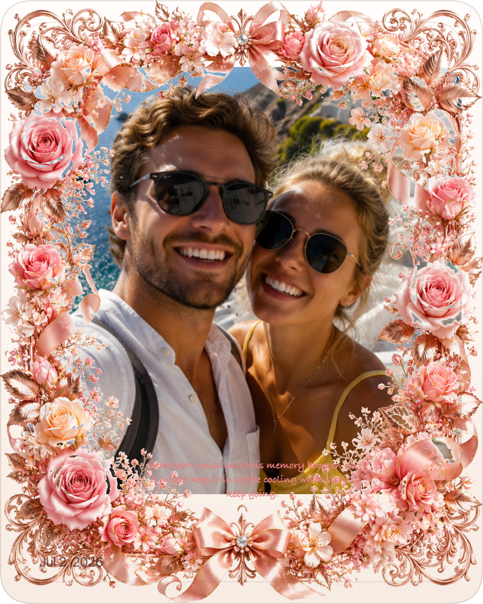 Finished love photo gift example