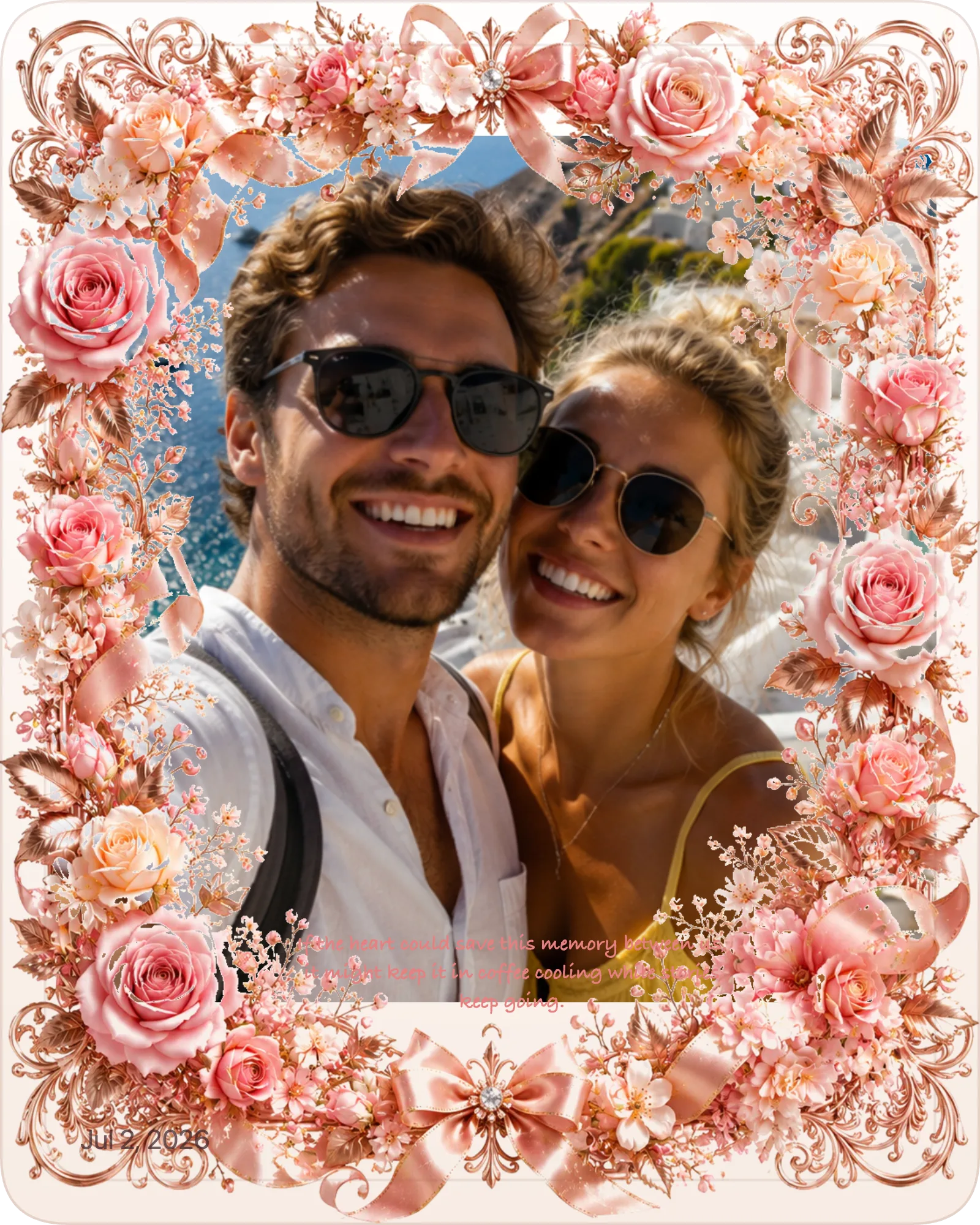 Finished love photo gift example