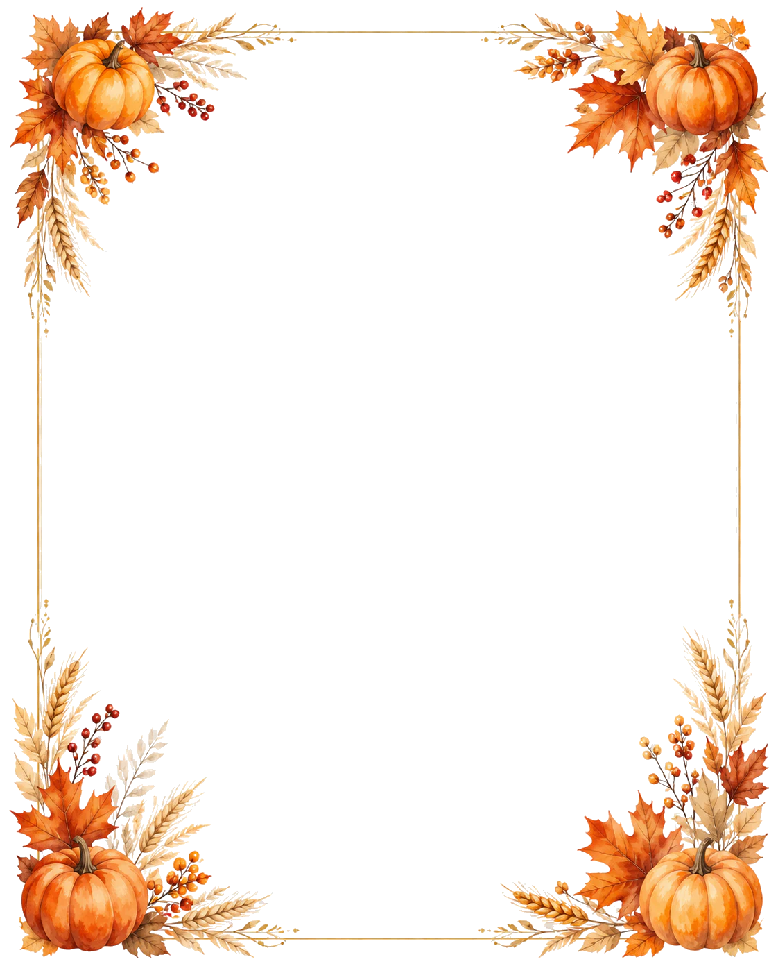 Autumn decoration preview